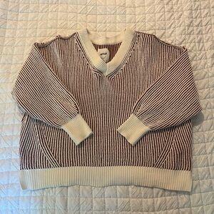 Aerie Beyond Chenille V-Neck Sweater